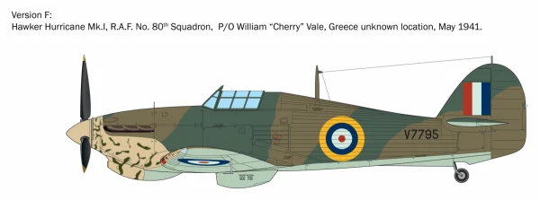 Italeri Hurricane Mk 1 Aces — image 8 of 9