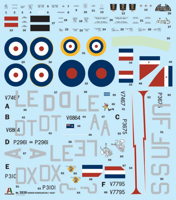 Italeri Hurricane Mk 1 Aces — image 9 of 18