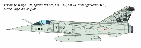 Italeri Mirage F1 C/CR — image 7 of 8