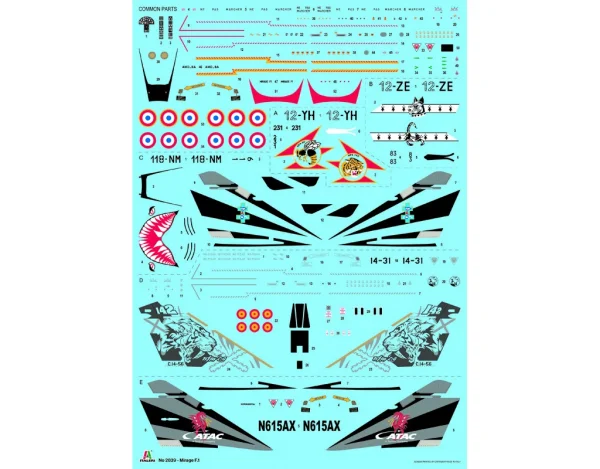 Italeri Mirage F1 C/CR — image 3 of 8