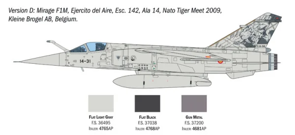 Italeri Mirage F1 C/CR — image 5 of 17