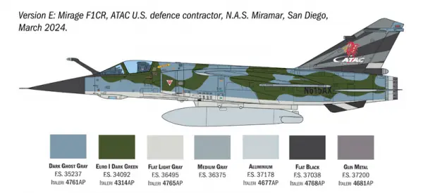 Italeri Mirage F1 C/CR — image 18 of 18