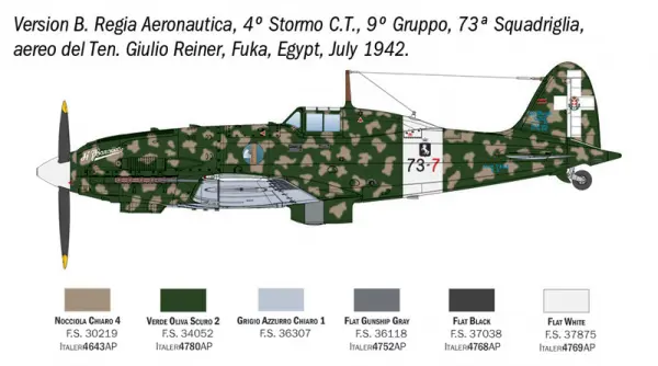 Italeri MC.202 Folgore &mdash; image 2 of 14