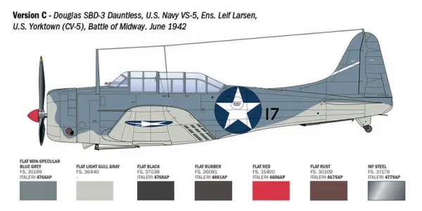 Italeri USN SBD-3 Dauntless — image 10 of 10