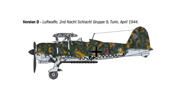 Italeri FIAT CR.42 Falco Assault/Night Fighter — image 6 of 12