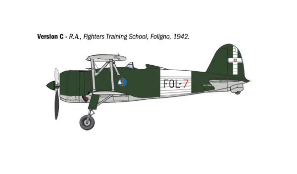 Italeri FIAT CR.42 Falco Assault/Night Fighter — image 7 of 12