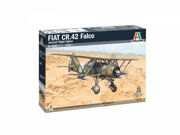 Italeri FIAT CR.42 Falco Assault/Night Fighter — image 11 of 12