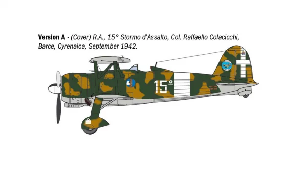Italeri FIAT CR.42 Falco Assault/Night Fighter — image 9 of 12