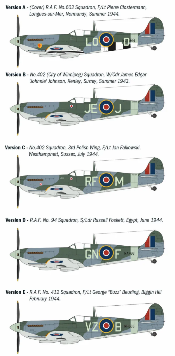 Italeri Spitfire Mk. IX Aces