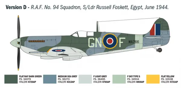 Italeri Spitfire Mk. IX Aces — image 12 of 12