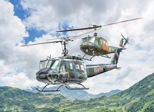 Italeri AB.205 / UH-1D SAR Search & Rescue Helicopter