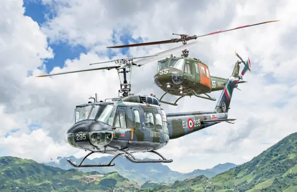 Italeri AB.205 / UH-1D SAR Search & Rescue Helicopter &mdash; image 2 of 16