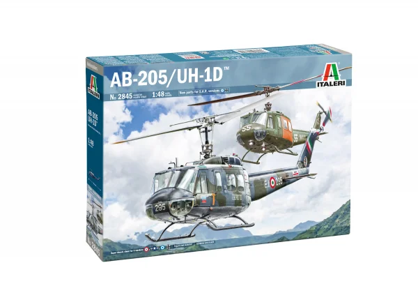 Italeri AB.205 / UH-1D SAR Search & Rescue Helicopter
