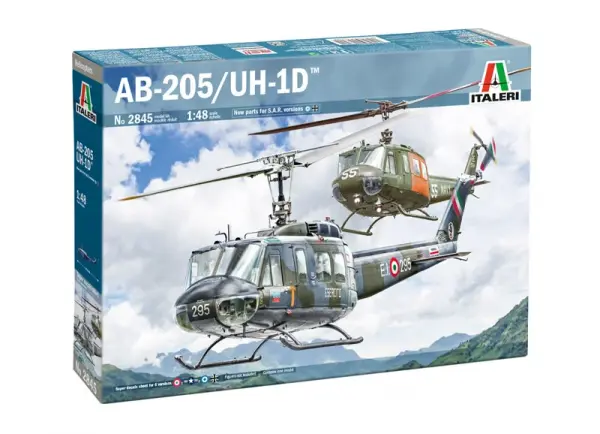 Italeri AB.205 / UH-1D SAR Search & Rescue Helicopter — image 8 of 14