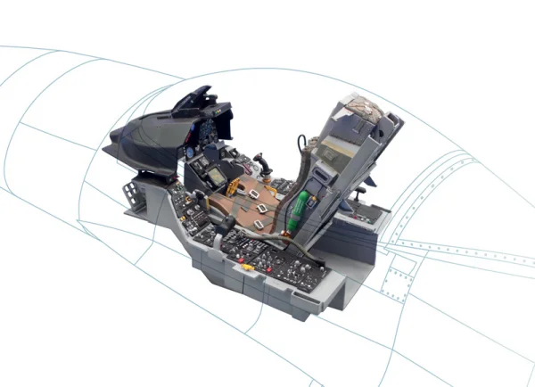 Italeri F-16 Cockpit — image 11 of 12