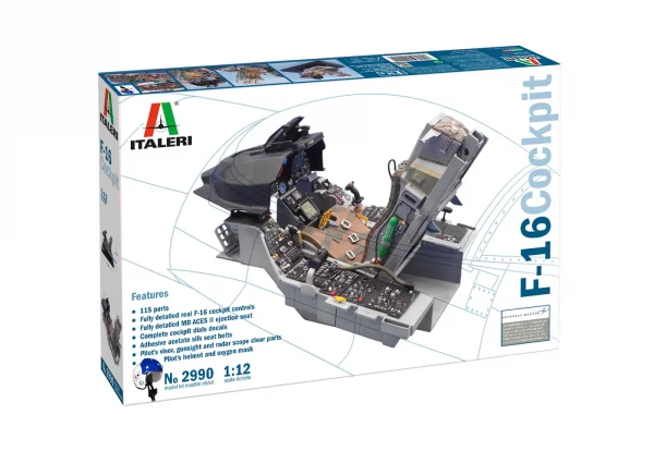 Italeri F-16 Cockpit — image 10 of 12