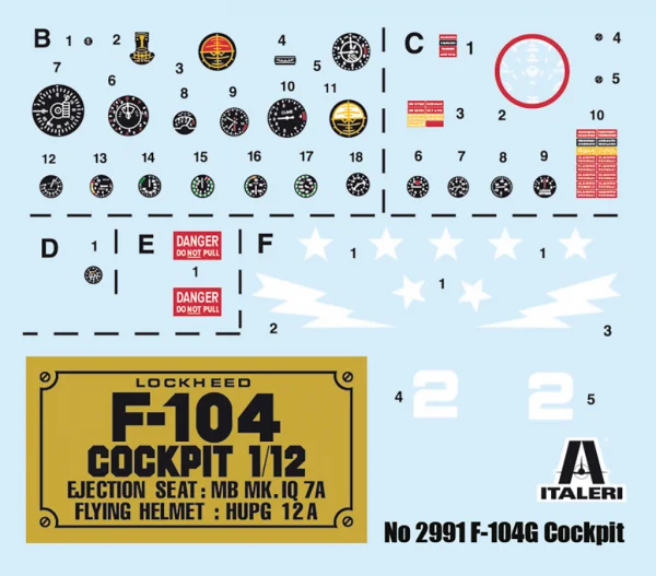 Italeri F-104G Cockpit — image 12 of 15