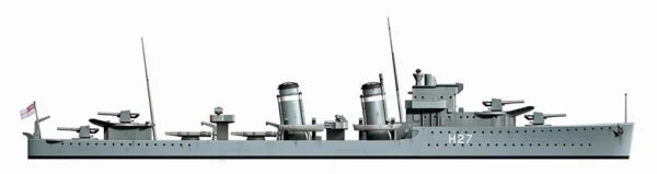 Tamiya Hood + E Class Destroyer — image 3 of 3
