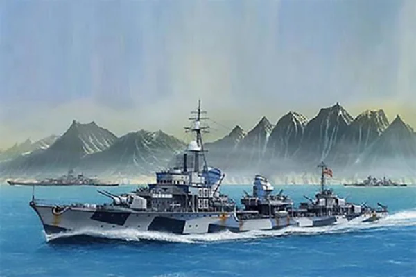 Tamiya Destroyer Z Class Barbara2