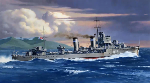 Tamiya British E Class Destroyer — image 2 of 2
