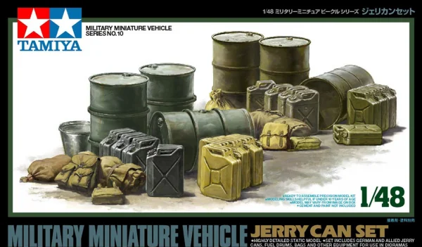 Tamiya Jerry Can Set