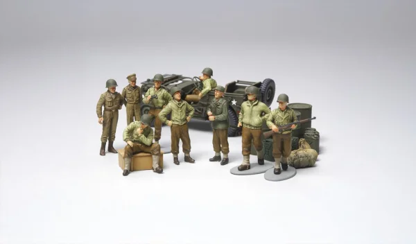 Tamiya WWII US Army Infantry + Jeep
