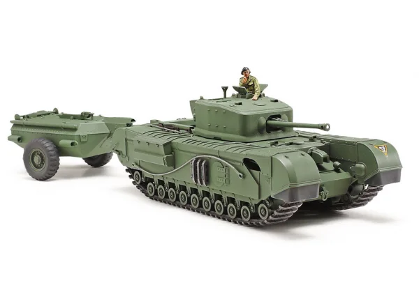 Tamiya 1/48 Churchill Mkvii Crocodile — image 1 of 12