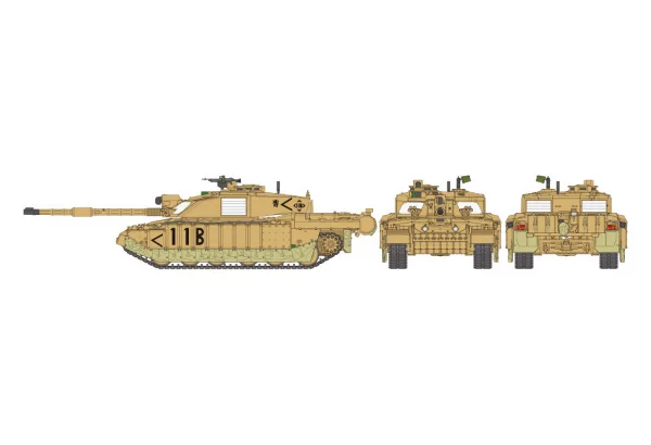 Tamiya 1/48 Challenger 2 (Desertised)