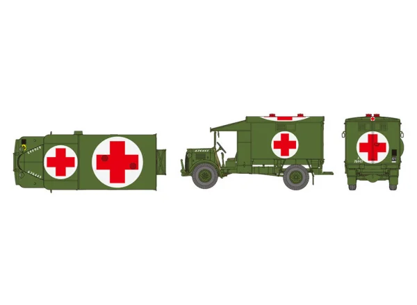 TAMIYA 1/48 British 2t 4x2 Ambulance