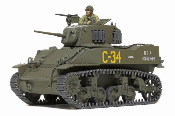 Tamiya 1/48 M5A1 Stuart — image 1 of 13