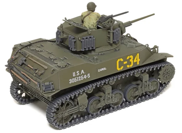 Tamiya 1/48 M5A1 Stuart — image 11 of 13