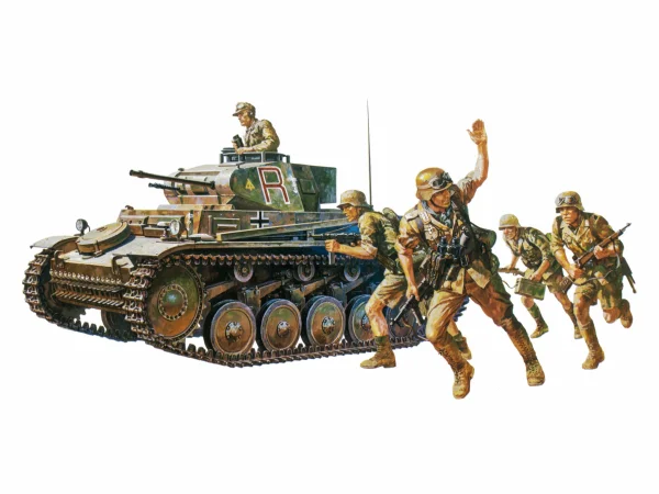Tamiya Ger.Panzerkampfwagen II — image 3 of 7