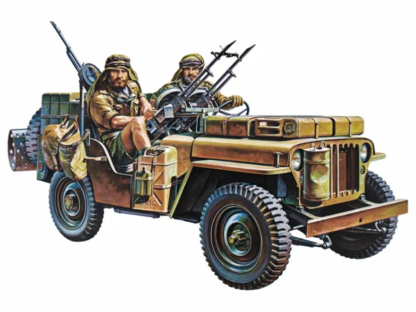 Tamiya British SAS Jeep