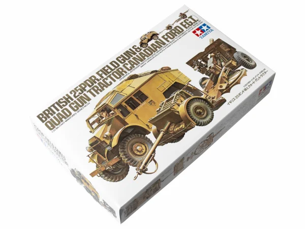 Tamiya 1/35 British 25Pdr Gun + Quad Ltd