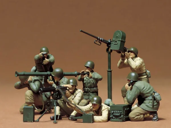 Tamiya U.S. Gun And Mortar Team