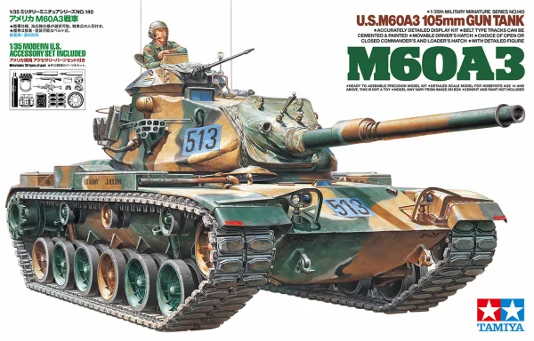 Tamiya US M60 A3 Tank Ltd