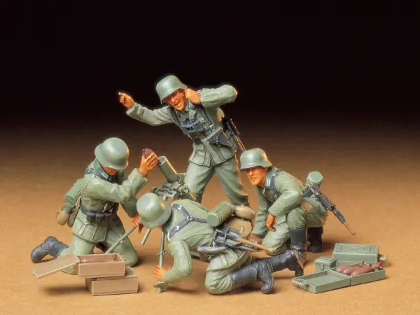 Tamiya German Infantry Mortar Team — image 2 of 2