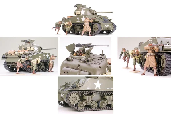Tamiya M4A3 Sherman 75mm Gun Late