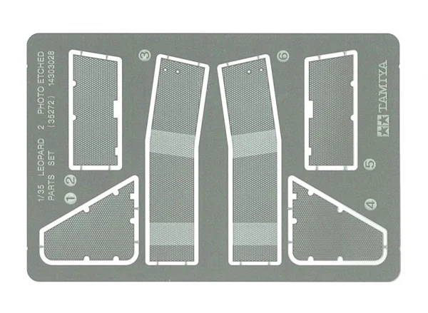 Tamiya Leopard 2 Photo Etched Parts Set