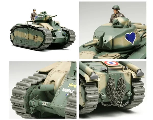 Tamiya French Battle Tank B1 Bis