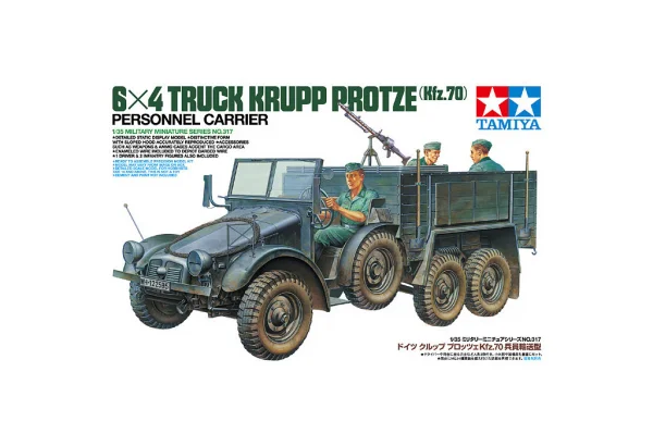 Tamiya 6X4 Krupp Protze Personnel Carrier