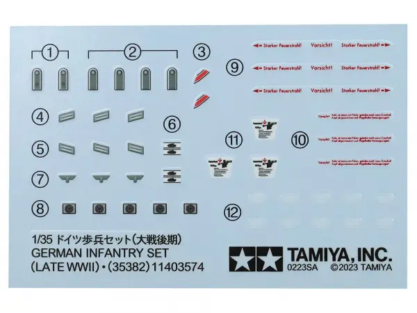 Tamiya 1/35 German Infantry Late WWII — image 5 of 10