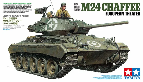 Tamiya 1/35 Chaffee Euro Theatre