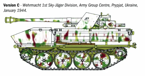 Italeri 7 - 5 cm RSO with PAK40 RR