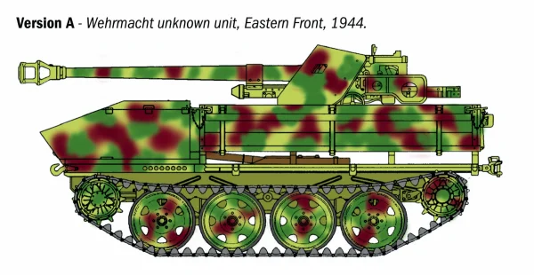 Italeri 7 - 5 cm RSO with PAK40 RR