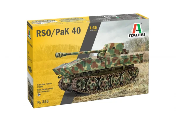 Italeri 7 - 5 cm RSO with PAK40 RR