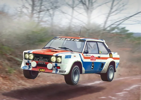 Italeri Fiat 131 Abarth San Remo Winner 1977