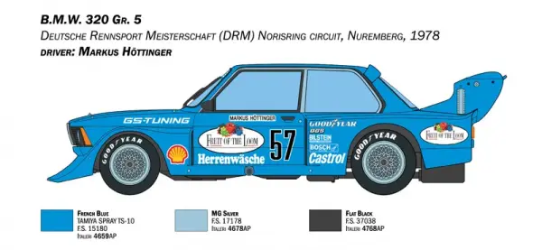 Italeri Bmw 320 Gr 5 &mdash; image 7 of 11