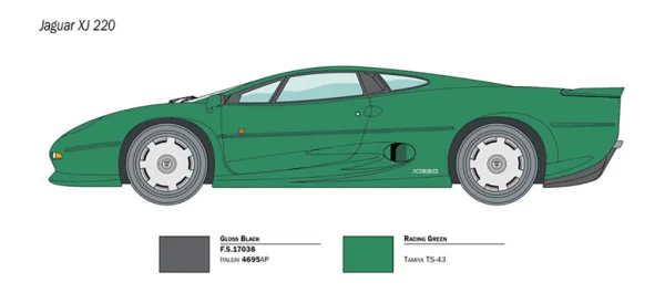 Italeri Jaguar Xj 220