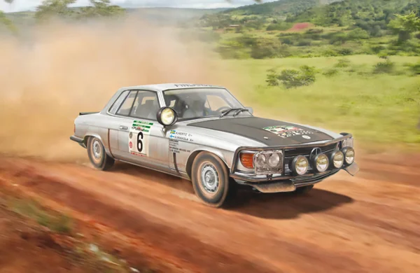 Italeri Mercedes 450 Slc Rally Bandama 1979